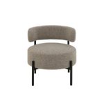 Lexi lounge zetel boucle taupe